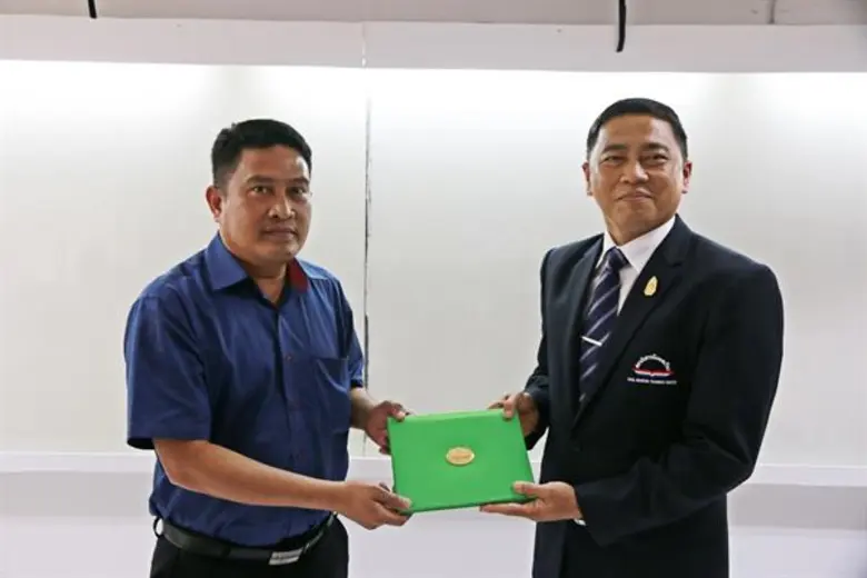 สบพ. จัดพิธีมอบประกาศนียบัตรให้แก่ผู้สำเร็จการฝึกอบรมหลักสูตร Aviation Technical for Vocational Instructors Course No.1