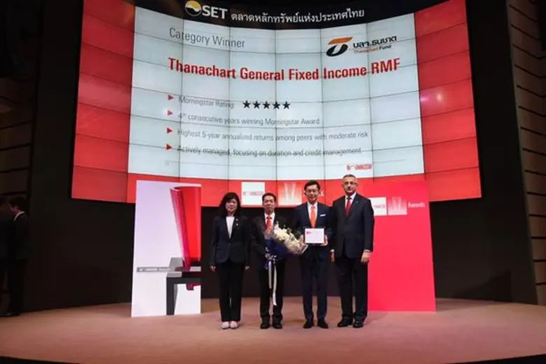 บลจ.ธนชาต คว้ารางวัลกองทุนยอดเยี่ยมประเภท...