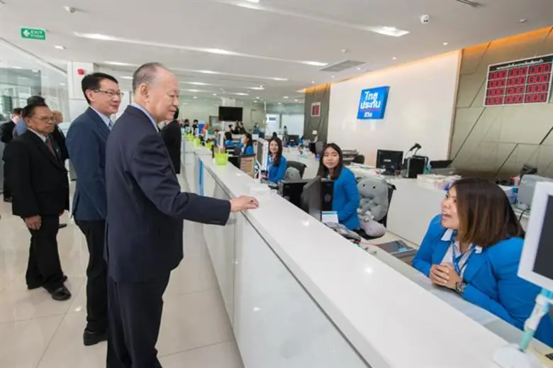 ไทยประกันชีวิตถือฤกษ์ดี จัดพิธีทำบุญเปิดอาคารไทยประกันชีวิต 5 สาขาธนบุรี อำนวยความสะดวกฝ่ายขายและผู้เอาประกัน