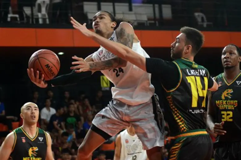 ผลบาส GSB TBL 2018 "ออมสินไทยแลนด์บาสเกตบอลลีก2018" ทีมไทยเครื่องสนาม กับ ทีมเมดอง แร็พเตอร์