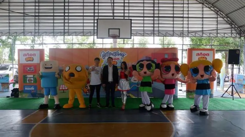 “เบน-แพน”นำทัพตัวการ์ตูนบุกโรงเรียน  ในกิจกรรม Boomerang School Tour ปี 5