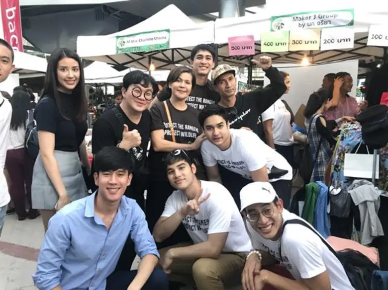 ศิลปิน-ดาราคึกคักร่วมกุศล “ใครรักป่าเชิญมาช้อป”