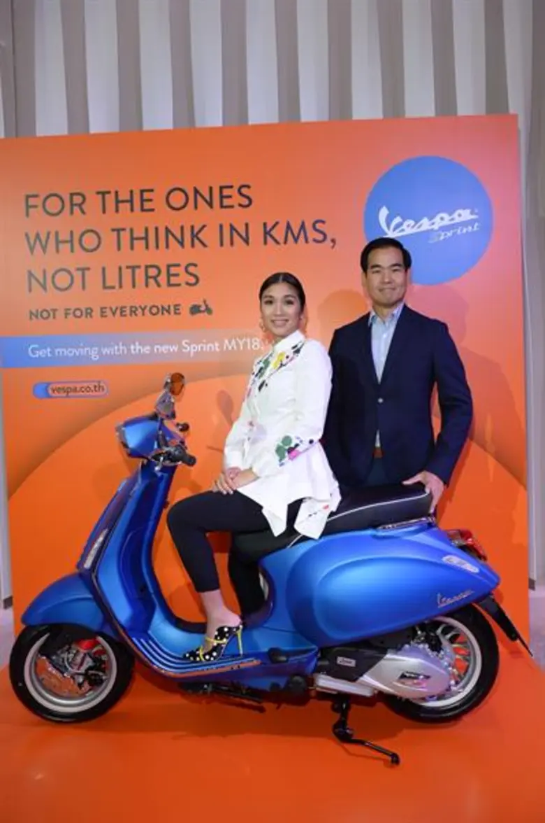 เวสป้าประกาศรุกตลาดครึ่งปีหลัง 2018 พร้อม...