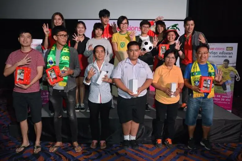 ทรูวิชั่นส์ จัดชม “บอลโลก 4K” คู่ปะทะเดือด “แซมบ้าฟัดจังโก้”  ถ่ายทอดสดบนจอยักษ์สุดยิ่งใหญ่ 2 ก.ค. ที่โรงภาพยนตร์สยามภาวลัย เมเจอร์ซีนีเพล็กซ์