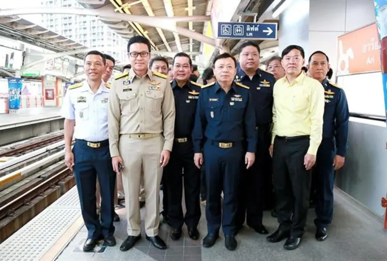 สำนักงาน กสทช. ร่วมกับกรุงเทพมหานคร รถไฟฟ...