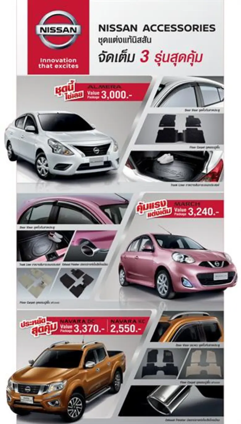 นิสสันจัดเต็มชุดแต่งหลากหลายสไตล์ ในงานบางกอก อินเตอร์เนชั่นแนล ออโต ซาลอน 2018