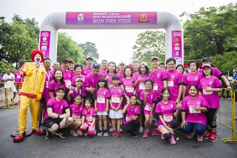 กรุงเทพมหานคร ร่วมกับ มูลนิธิ โรนัลด์ แมคโดนัลด์ เฮาส์ ประเทศไทย จัดงานวิ่งการกุศล RMHC มินิ มาราธอน 'Run For Kids’ 2018 ช่วยเหลือผู้ป่วยเด็กและครอบครัว