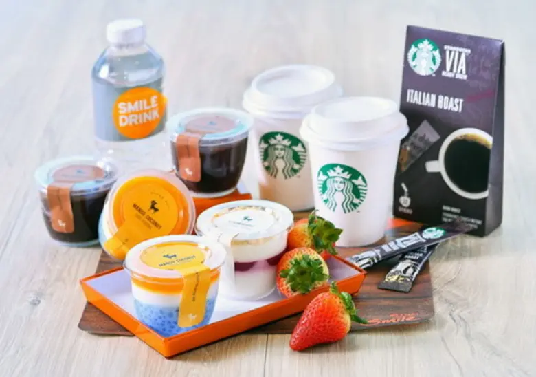 ไทยสมายล์ฉลองก้าวสู่ปีที่ 7 ในวันที่ 7 เดือน 7 เสิร์ฟเมนูพิเศษสตาร์บัคส์-อาฟเตอร์ ยู ทุกที่นั่ง ทุกเที่ยวบินตลอด 7 วัน