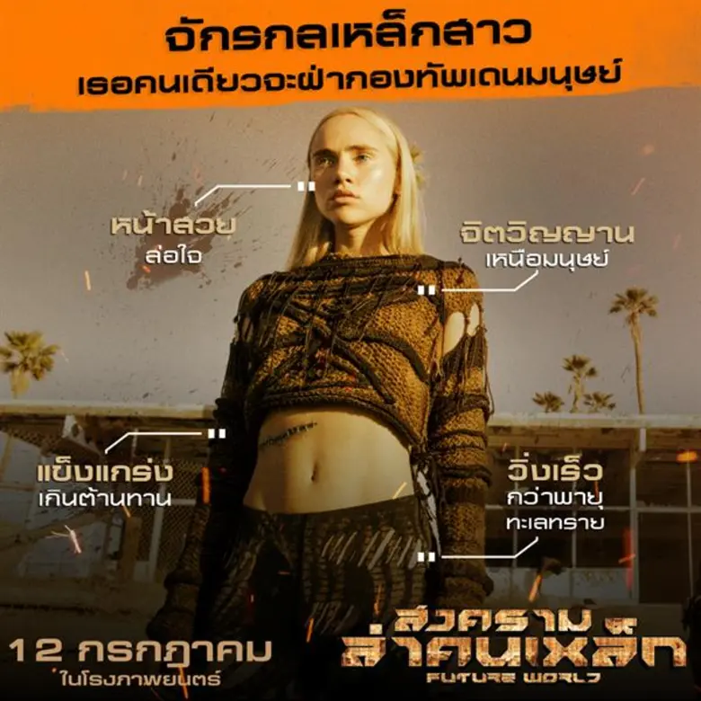 ภาพยนตร์แอคชั่น-ไซไฟเรื่องใหม่ "Future Wo...