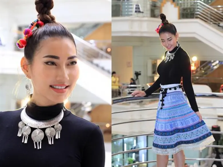 “แอ็ป สตาช่า” สุดภูมิใจได้รับเกีรยติ เดินแฟชั่นโชว์ Weaving Inspiration from Heaven the Tribes Loom