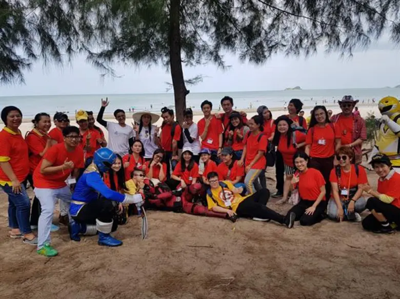 มูลนิธิเวิร์คพอยท์ ร่วมกับ “5 For All” จัดกิจกรรมพาเด็กพิเศษเปิดโลกทัศน์  นั่งรถไฟไปเที่ยวทะเลสวนสน หัวหิน