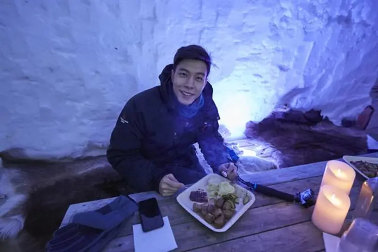 'ดีเจ.แบม-ปีติภัทร’ ตัวแทน 'GET 102.5’ กับทริปในฝัน ดริฟต์รถบนทะเลสาบน้ำแข็ง