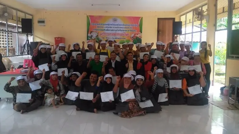 สำนักงานพัฒนาฝีมือแรงงานพังงา จัดฝึกอบรมต...