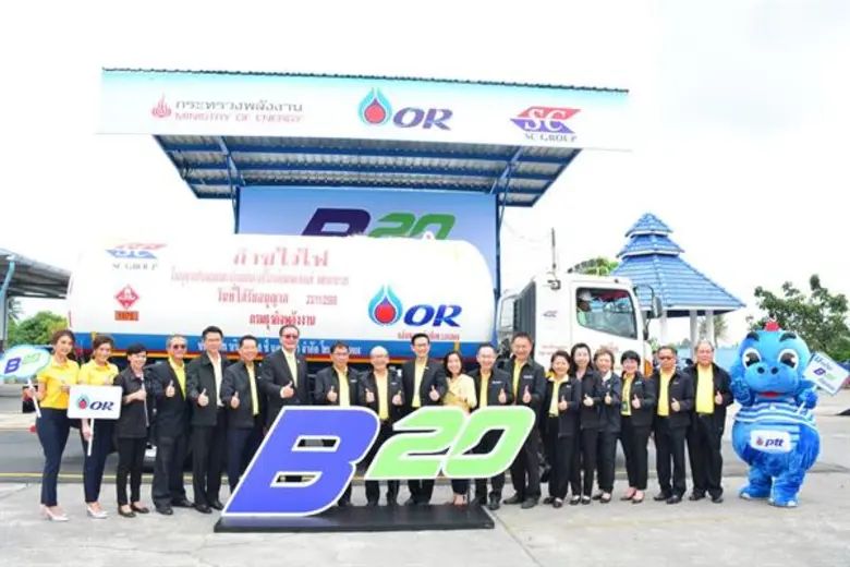 PTTOR จำหน่ายน้ำมันดีเซล บี 20 ให้รถบรรทุกขนส่ง ช่วยเหลือชาวสวนปาล์มไทย