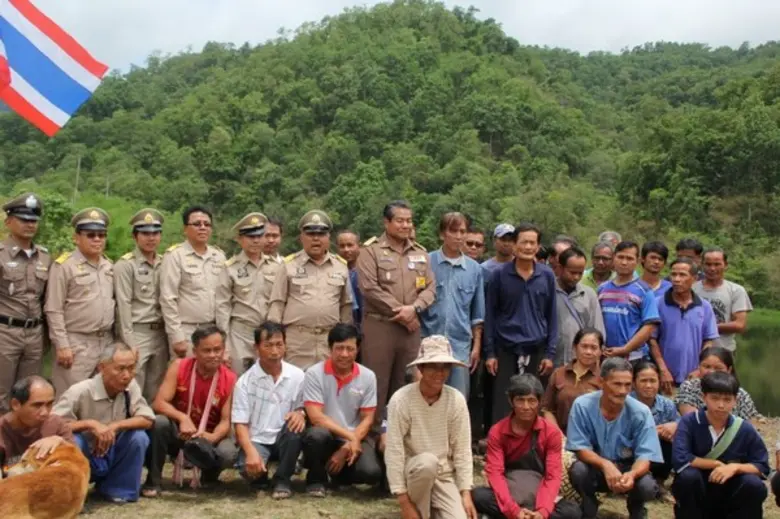 อ่างเก็บน้ำบ้านห้วยโป่งอ่อน บ้านแม่สะงา ห...