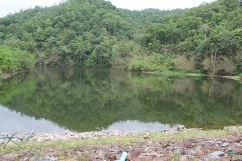 อ่างเก็บน้ำบ้านห้วยโป่งอ่อน จังหวัดแม่ฮ่องสอน เอื้อประโยชน์ราษฎรได้ทำกินตลอดทั้งปี