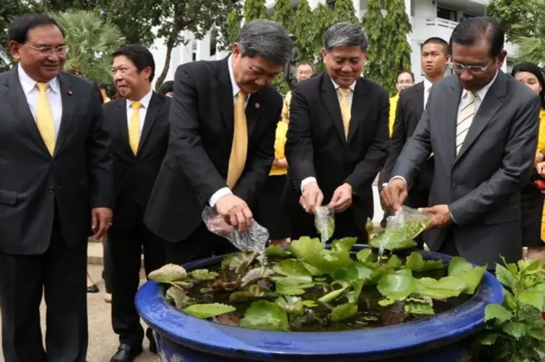 รองนายกฯ ฉัตรชัย เร่งทุกหน่วยงานร่วมกันควบคุมยุงลายป้องกันไข้เลือดออก ในพื้นที่เป้าหมาย 6 ร ได้แก่ โรงเรียน โรงแรม โรงงาน โรงพยาบาล โรงเรือน และโรงธรรม