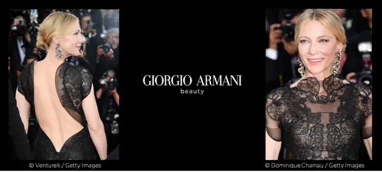 CATE BLANCHETT'S MAKEUP LOOK WITH GIORGIO...