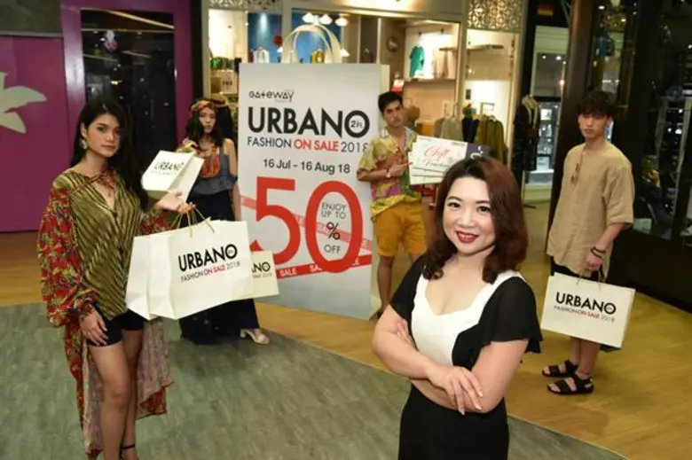 วันนี้ – 16 ส.ค. นี้ เกตเวย์ เอกมัย สร้างปรากฏการณ์ใหม่แก่วงการแฟชั่นเมืองไทย จัดงาน 'Urbano Fashion On Sale 2018’ มหกรรมสินค้าแฟชั่นแห่งปี ลุดสูงสุด 50%