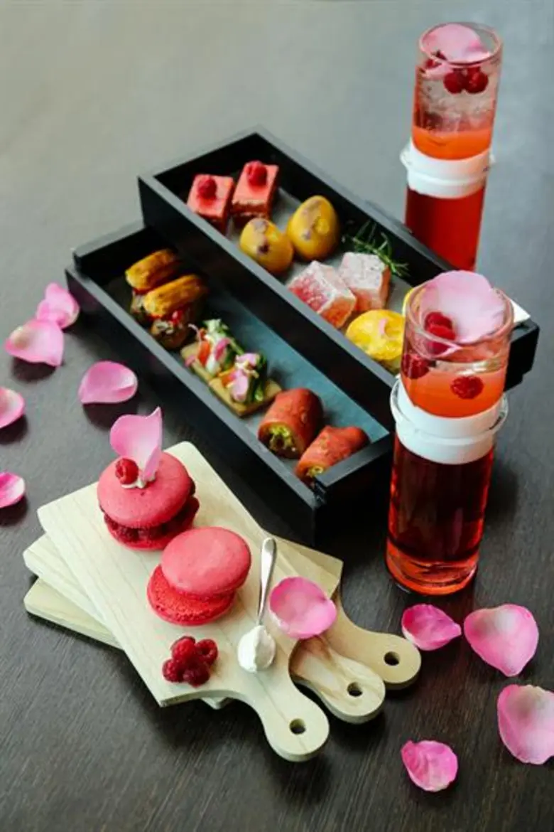 The afternoon looks rosy at Le Meridien B...