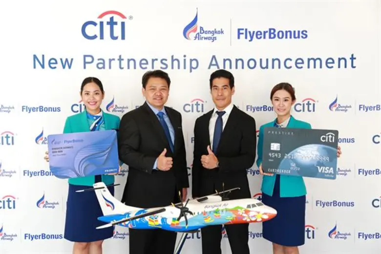 ธนาคารซิตี้แบงก์และบางกอกแอร์เวย์สฟลายเออ...