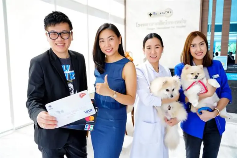 เคทีซีจับมือโรงพยาบาลสัตว์ทองหล่อมอบสิทธิประโยชน์ เอาใจคนรักสัตว์เลี้ยง