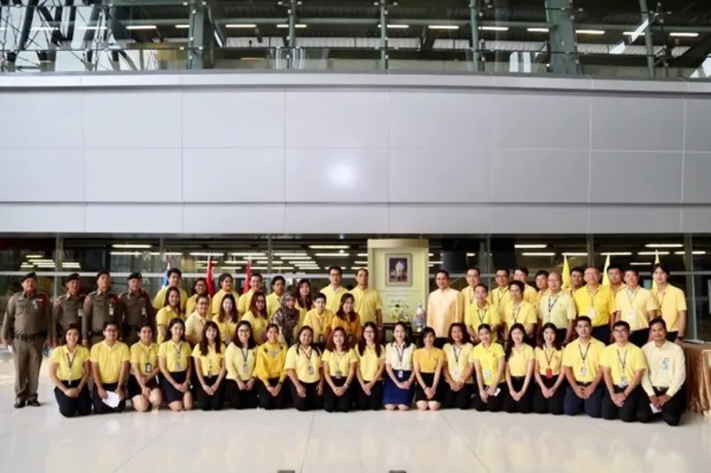 แอร์พอร์ต เรล ลิงก์ จัดพิธีถวายสัตย์ปฏิญาณเพื่อเป็นข้าราชการที่ดีและพลังของแผ่นดิน เนื่องในโอกาสวันเฉลิมพระชนมพรรษาสมเด็จพระเจ้าอยู่หัวมหาวชิราลงกรณ บดินทรเทพยวรางกูร