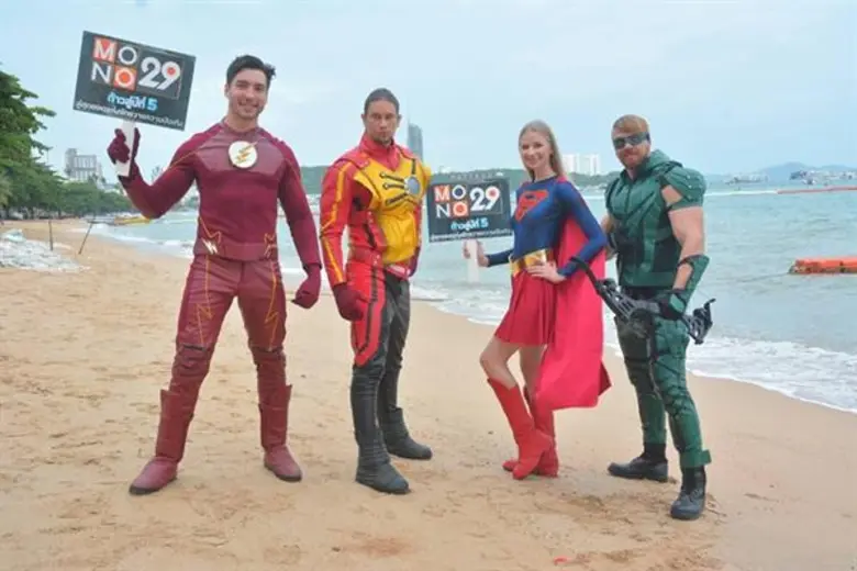 ช่อง “MONO 29” ส่งสี่ฮีโร่สร้างสีสัน ร่วมแจมงานวิ่ง “Pattaya Marathon 2018"