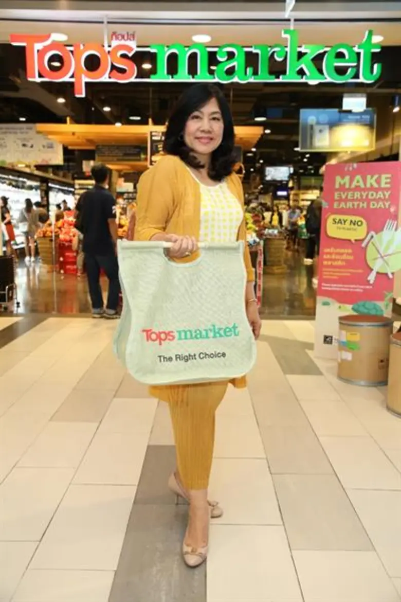 ท็อปส์...ชวนทำความดีด้วยหัวใจ ลดภัยสิ่งแวดล้อมรณรงค์ใช้ถุงผ้าแทนถุงพลาสติกงดแจกถุงหูหิ้วทุกวันที่ 3 ของเดือน