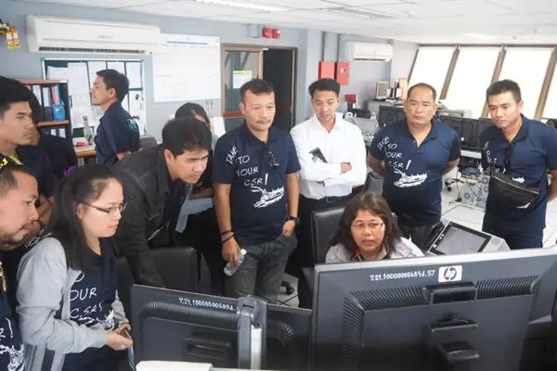 “ท่าเรือประจวบ” ศึกษาดูงานโครงการท่าเรือโมเดล