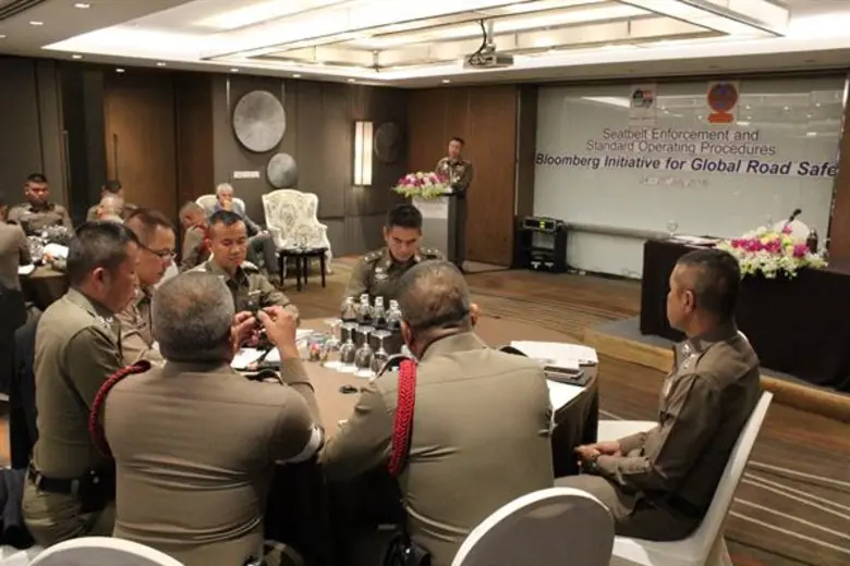 ตำรวจสายงานจราจรในสังกัด บช.น. ร่วมอบรม “การบังคับใช้กฎหมายเข็มขัดนิรภัยและขั้นตอนการปฏิบัติงานมาตรฐาน