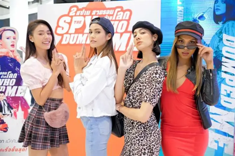 ดารา-เซเลบแท็กทีมคู่ซี้ สวมรอยสปาย ออกปฏิบัติการกู้โลก! เปิดฉากความมันส์ The Spy Who Dumped Me รอบแรกในไทย