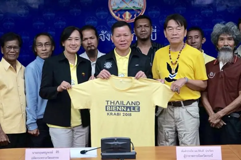 วธ.ระดมศิลปินท้องถิ่นอันดามัน-ศิลปินร่วมสมัย-ศิลปินแห่งชาติ เนรมิตถนนประติมากรรม สร้างสรรค์ประติมากรรมจากวัสดุท้องถิ่น 8 จุด ระยะทาง 12 กม. จากสนามบินสู่ตัวเมืองกระบี่ ดึงดูดนักท่องเที่ยวสู่ “มหกรรมศิลปะนานาชาติระดับโลก” ครั้งแรกในประเทศไทย