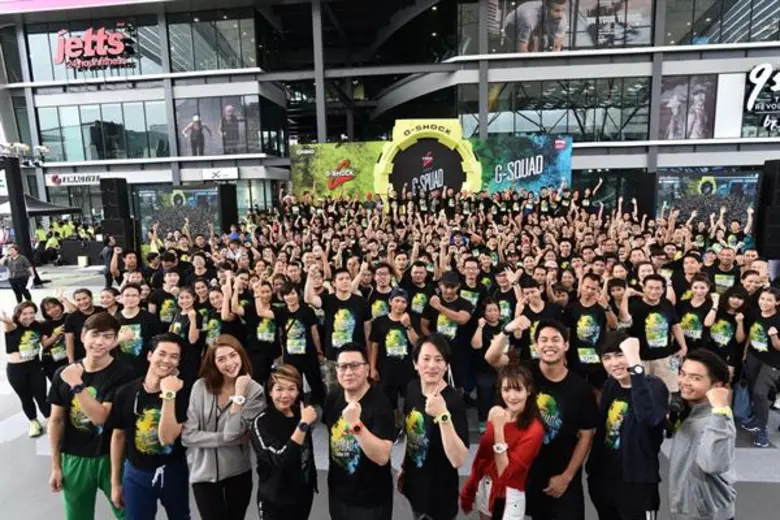 “G-SHOCK” เปิดสนามท้าประลองความแข็งแกร่ง สายเฮลตี้แห่ร่วมงาน G-SHOCK G-SQUAD CHALLENGE 2018 นับพัน!!