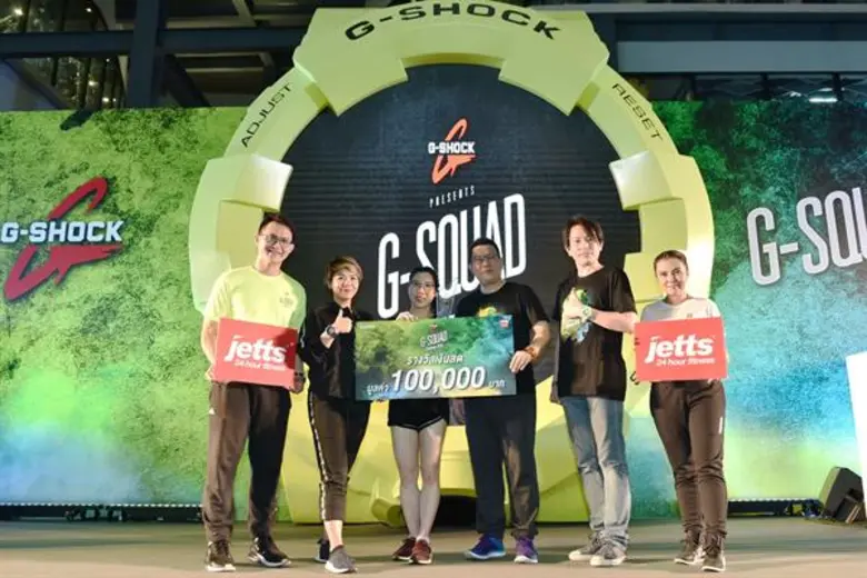“G-SHOCK” เปิดสนามท้าประลองความแข็งแกร่ง สายเฮลตี้แห่ร่วมงาน G-SHOCK G-SQUAD CHALLENGE 2018 นับพัน!!