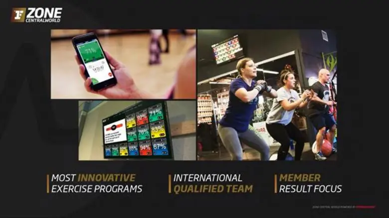 ฟิตเนส เฟิรส์ท เตรียมเปิดคลับโฉมใหม่ใจกลางเมืองZoneCentralWorld The First Advanced Heart Rate Based Training Center ฟิตเนสแรกของไทยและของโลกที่จะยกระดับการออกกำลังกายของคุณไปอีกขั้น