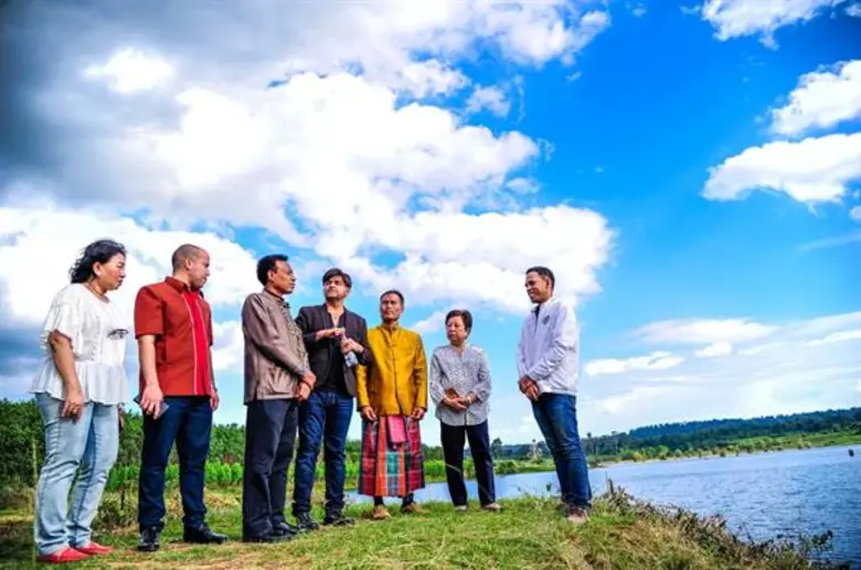 “แหล่งท่องเที่ยวตามรอยศาสตร์พระราชา สู่การเชื่อมโยงแอ่งท่องเที่ยว” อ่างเก็บน้ำต้นลำปะเทีย แหล่งน้ำแห่งชีวิตพลิกดินแห้งสู่ผืนป่า-ชุมชนบ้านโคกเมือง เลื่องลือผ้าฝ้ายไทย