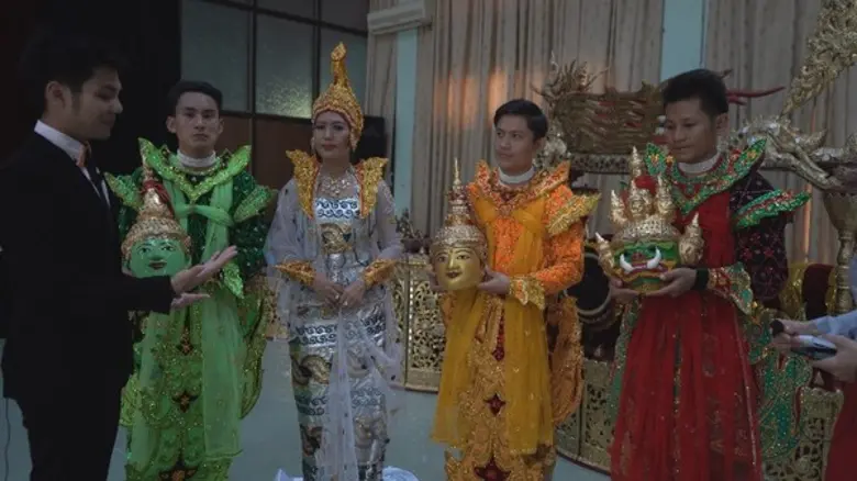 ที่ประเทศเมียนมา เมื่อเดือนสิงหาคม61 ในภา...