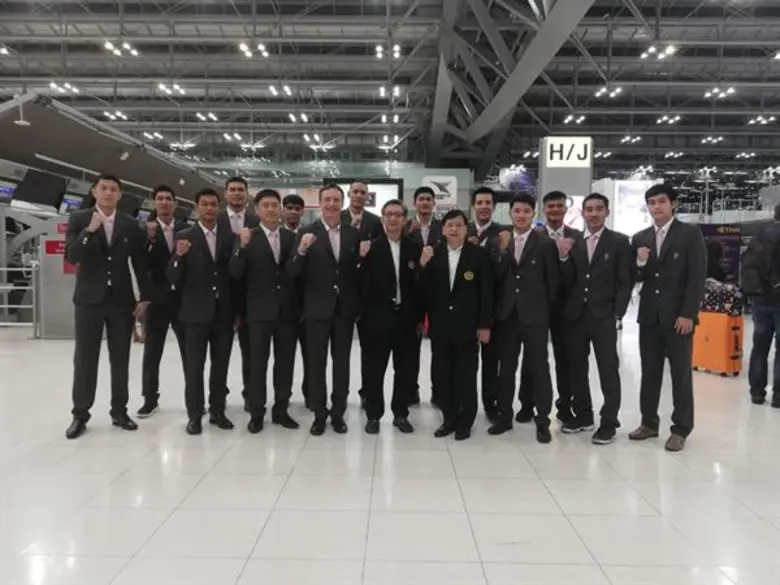 นายนิพนธ์ ชวลิตมณเฑียร นายกสมาคมกีฬาบาสเก...