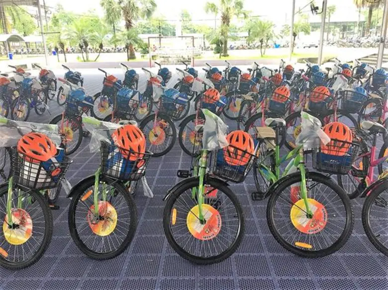 มูลนิธิยูพีเอส สหรัฐอเมริกา มอบจักรยาน 100 คัน ให้นักเรียนยากจน 20 โรงเรียน