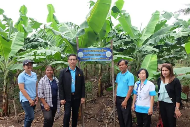 ผู้ตรวจราชการกรม และคณะลงพื้นที่ตรวจราชการรอบที่ 2 และตรวจติดตามการดำเนินงานโครงการไทยนิยม ยั่งยืน ณ ส.ป.ก.บุรีรัมย์