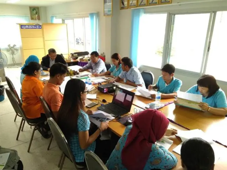 หัวหน้าผู้ตรวจราชการส.ป.ก.ตรวจติดตามความก้าวหน้าโครงการไทยนิยมยั่งยืน จังหวัดนราธิวาส