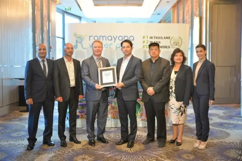 สวนน้ำรามายณะพัทยาจัดงานฉลองสู่ ความสำเร็จอันดับ 2 ของเอเชีย และอันดับ 12 ของโลก