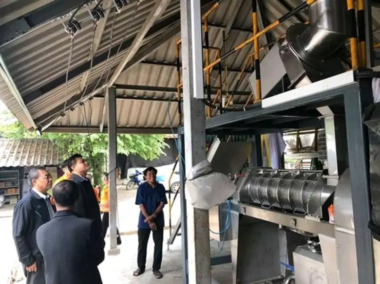 เลขาธิการ ส.ป.ก.ตรวจราชการและตรวจเยี่ยมวิสาหกิจชุมชนจังหวัดราชบุรี