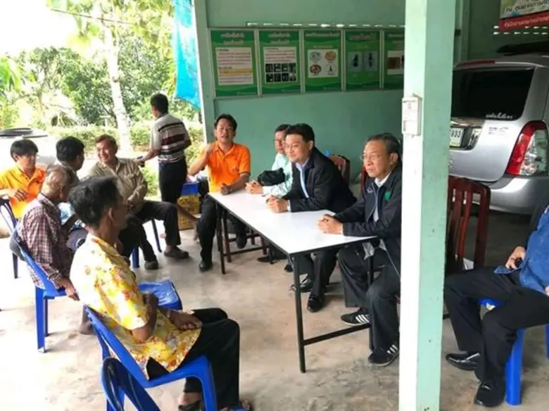 เลขาธิการ ส.ป.ก.ตรวจราชการและตรวจเยี่ยมวิสาหกิจชุมชนจังหวัดราชบุรี