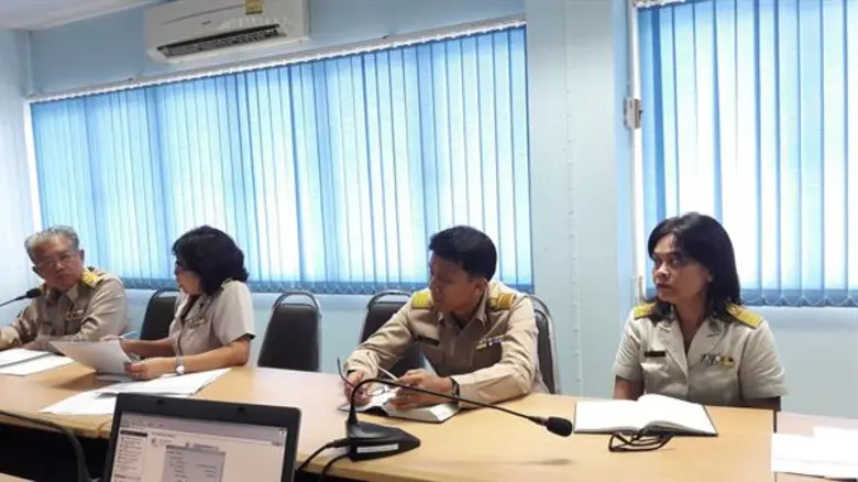 ประชุมติดตามความก้าวหน้าโครงการไทยนิยมยั่งยืนและภารกิจส.ป.ก.จังหวัดสุราษฎร์ธานี