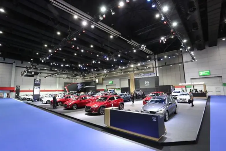 มาสด้ายกทัพสกายแอคทีฟบุกงาน Big Motor Sale 2018 ประธานจัดงานติดใจ CX-3 ประเดิมรับมอบเป็นคันแรกในงาน