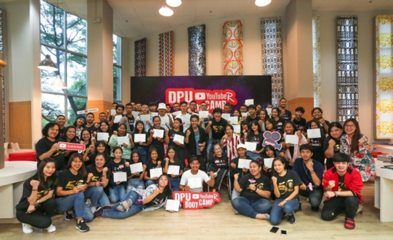 DPU Youtuber Bootcamp ค่ายผู้มีฝัน “อยากเป็นยูทูปเบอร์”