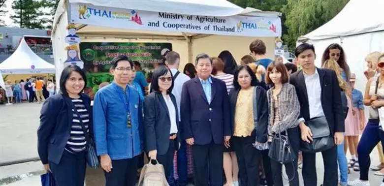 กรมส่งเสริมสหกรณ์ยกทัพสินค้าสหกรณ์โชว์ในงาน เทศกาลแสดงสินค้าเกษตรไทย กรุงมอสโก