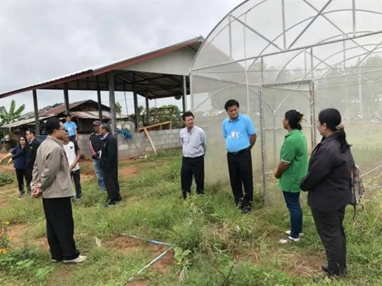 เลขาธิการ ส.ป.ก.ลงพื้นที่ ตรวจติดตามความก้าวหน้าการจัดที่ดินทำกินให้ชุมชน ตามนโยบายรัฐบาล จังหวัดกาฬสินธุ์